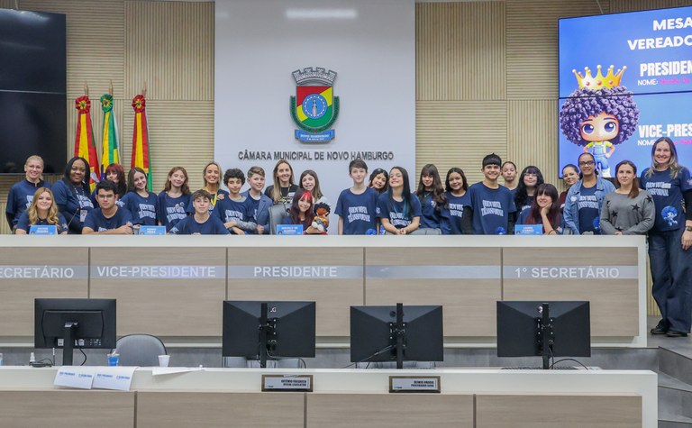 Vereadores Mirins apresentam propostas no Plenário da Câmara no dia 8