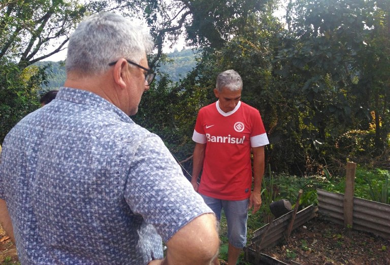 Vereador Nor Boeno visita bairro São José no feriado de Corpus Christi 