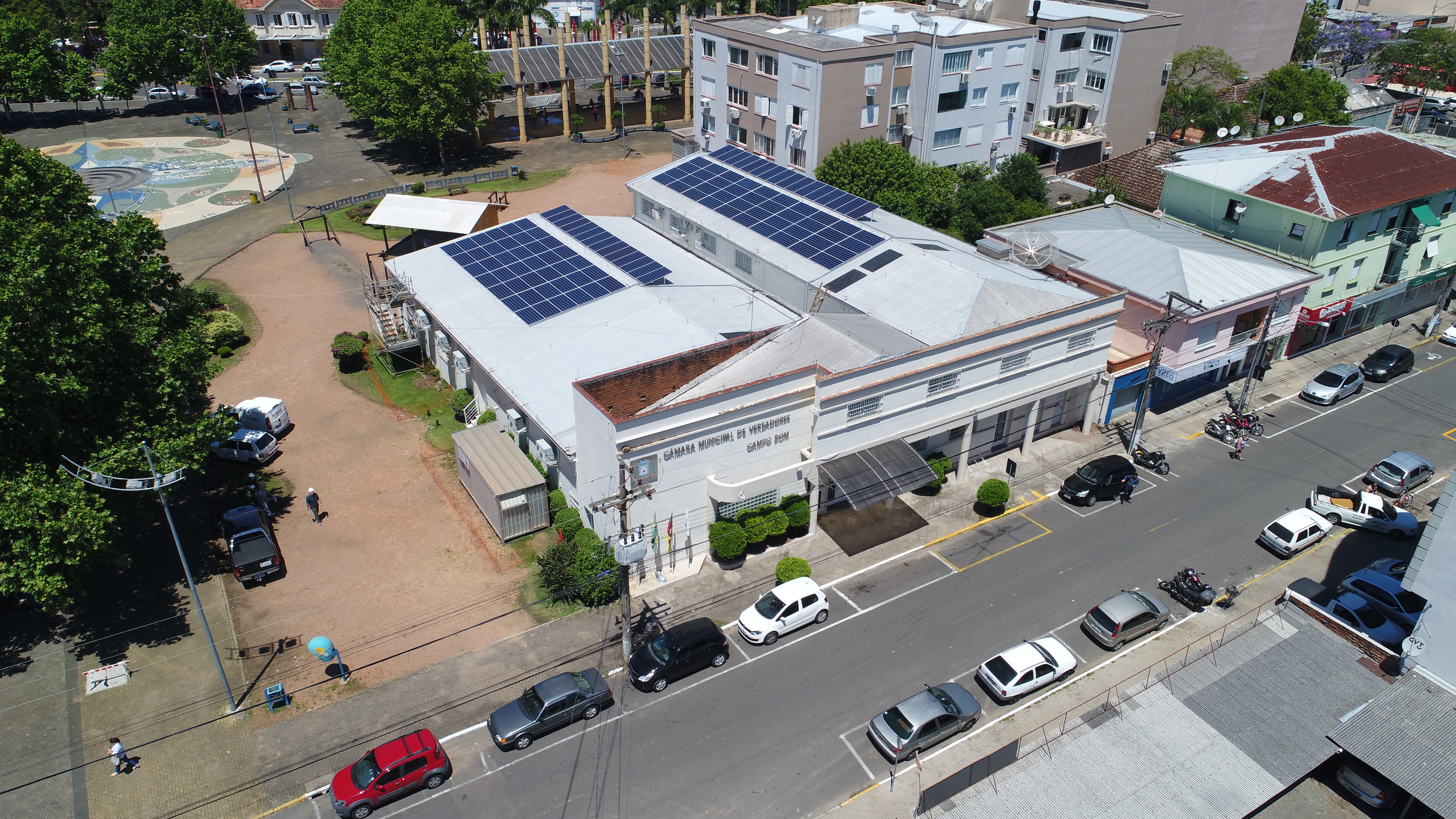 Usina de Geração de Energia Fotovoltaica da Câmara de Campo Bom