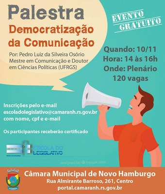 Palestra Democratização da Comunicação 2016