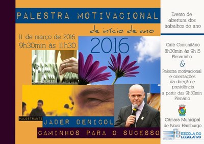 Palestra Motivacional 2016