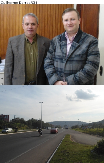 01/06/2011 -  Leonardo Hoff reivindica obras junto ao Daer