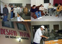 03/05/2010  - Carmen conhece trabalho do Desafio Resgate Jovem 