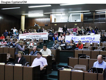 13/09/2011 - Vereadores pedem vista para novo plano de carreira do Magistério