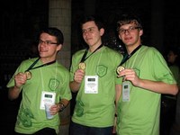 28/06/2011 - Alunos de NH são ouro na Olimpíada de Matemática