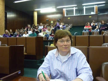 29/09/2011 - Carmen participa de Fórum de Educação Infantil 