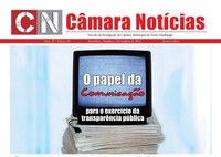 38ª edição do Jornal Câmara Notícias trata da transparência pública