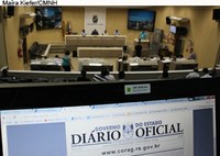 Aprovado em primeiro turno criação do Diário Eletrônico da Câmara