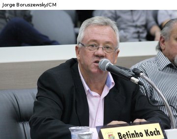 Betinho busca mais segurança para Instituto Estadual Seno Frederico Ludwig 