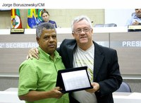 Betinho faz homenagem ao Sindicado dos Sapateiros, que completa 80 anos