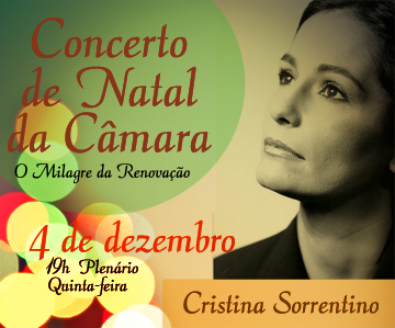 Câmara promoverá Concerto de Natal nesta quinta