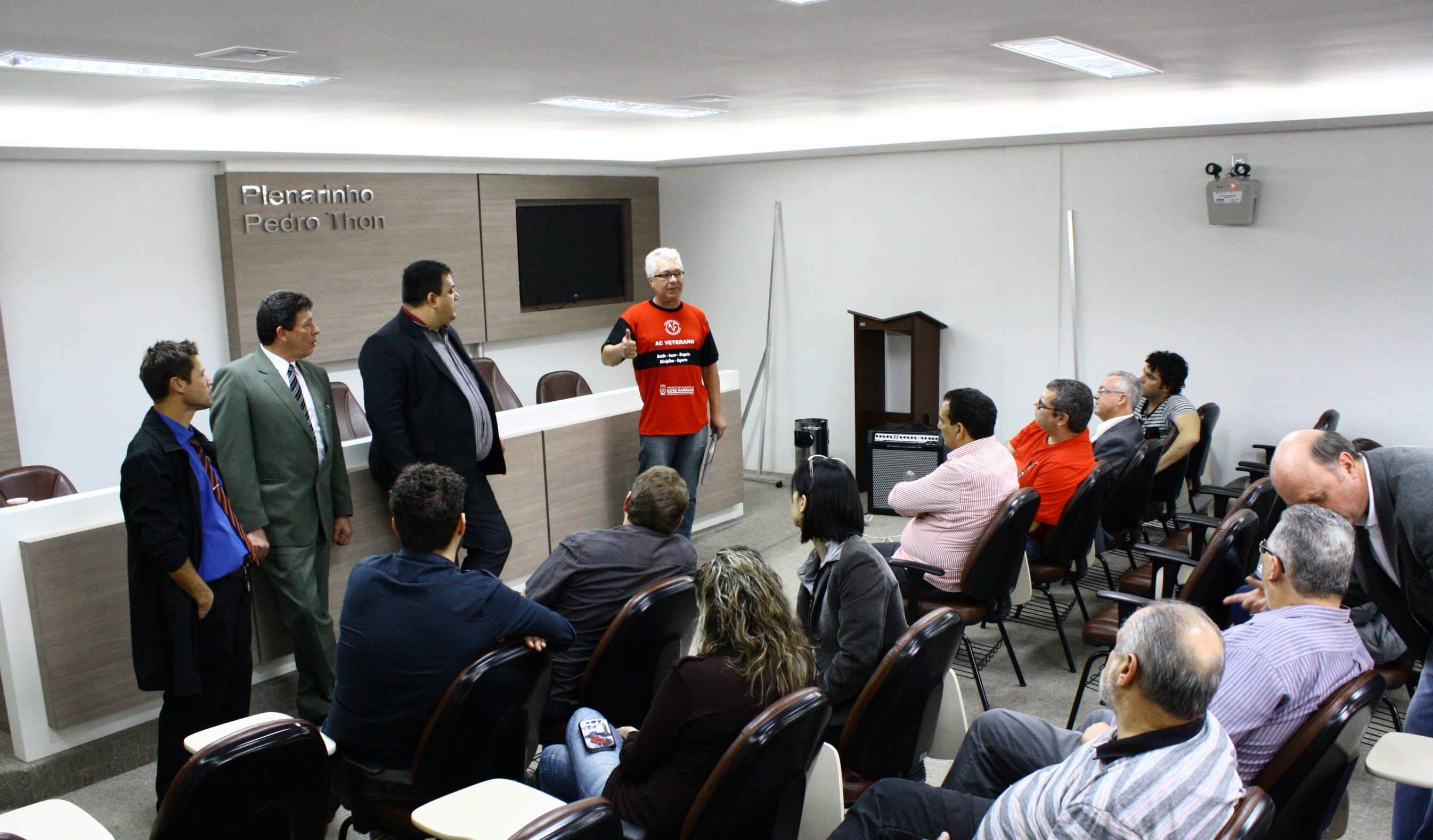 Clube Veteranos pede apoio dos vereadores