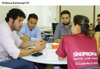 Comissão de Educação reúne-se com representantes do Sindiprof NH