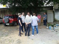 Gabinete: Comissão de Saúde verifica problemas no bairro Roselândia