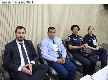 Convidados falam sobre o trabalho realizado pelo Observatório da Segurança Cidadã