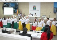 Coral Amigos da Câmara canta em homenagem ao 20 de Setembro
