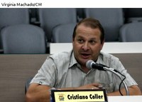Cristiano Coller solicita aparelhos de ar condicionado para a escola Leonel Brizola 
