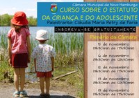 Curso sobre o Estatuto da Criança e do Adolescente terá início na quinta