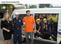 Dione relata que não há nenhum arroio que não esteja poluído