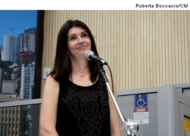 Diretora divulga projeto Parada da Leitura