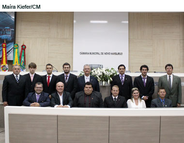 Empossados os vereadores da 16ª Legislatura 