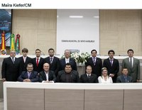Empossados os vereadores da 16ª Legislatura 
