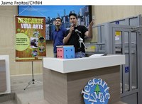 Estudantes apresentam projeto Descarte Vira Arte