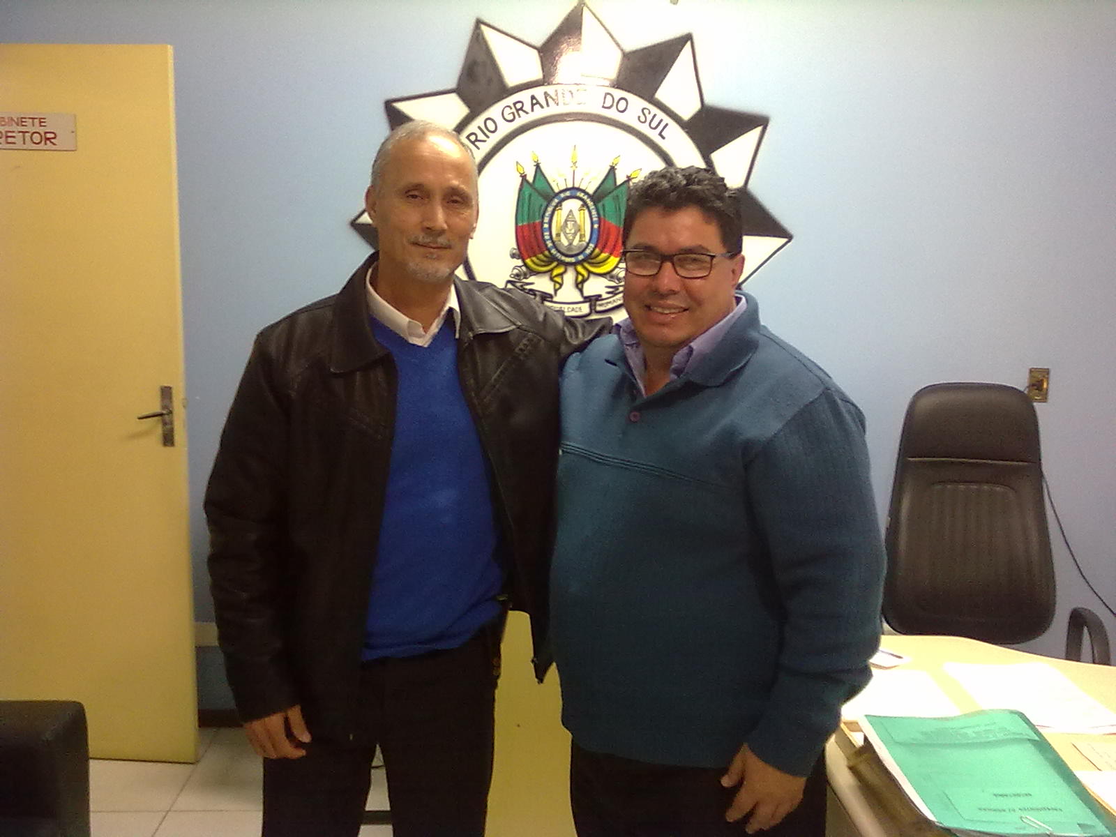 Gabinete: Brizola convida delegado Rosalino para o Ciclo de Debates sobre Segurança Pública