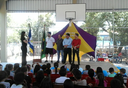 Gabinete: Brizola participa de inauguração de quadra na escola Caldas Júnior