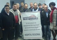 Gabinete: Brizola representa Novo Hamburgo em reunião por hospital regional