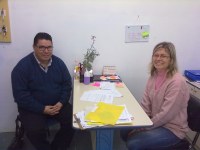 Gabinete: Brizola visita a escola Ernest Sarlet