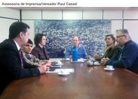 Gabinete: Cassel debate inspeção predial em reunião com o Executivo