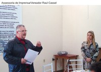 Gabinete: Cassel pede apoio do Grupo Pensando Novo Hamburgo para ciclovia