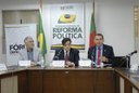 Gabinete: Coordenador e assessor de Brizola participam de audiência sobre Reforma Política