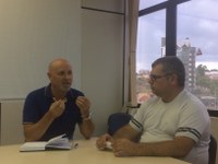 Gabinete: Enfermeiro Vilmar reúne-se com secretário da Saúde para falar sobre diversos temas