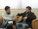 Gabinete: Fufa concede entrevista a jornalista hamburguense para canal do YouTube