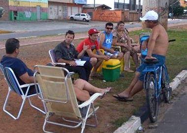 Gabinete: Jorge Tatsch visita o bairro Industrial