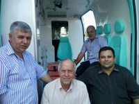 Gabinete: Lucas presente na entrega das novas ambulâncias