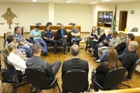 Gabinete: Patrícia participa de reunião do Movimento #PAZ