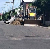 Gabinete: Prefeitura inicia obra solicitada por Cristiano Coller no bairro Santo Afonso 