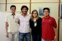 Gabinete: Roger Corrêa recebeu estudantes da Fundação Liberato