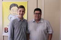 Gabinete: Vereador Brizola recebe assessoria de vereador de Estância Velha