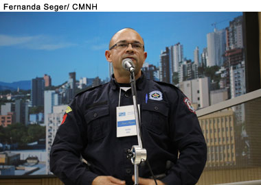 Guarda municipal fisiculturista é homenageado por meio de moção