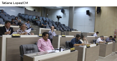 Horário da Câmara da quinta-feira