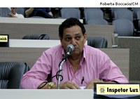 Inspetor Luz pede conserto de infiltração e reparação de buracos na rua Curitibanos