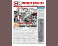Jornal Câmara Notícias conta a história do trem