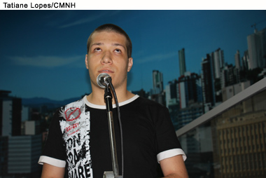 Jovem pede ao Poder Público ações para a juventude