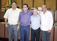 MESA DIRETORA TOMA POSSE HOJE À TARDE