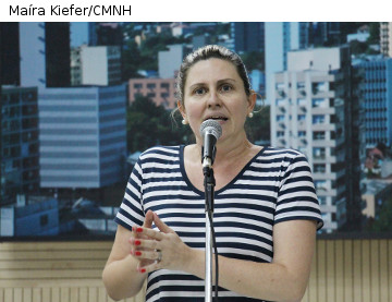 Patricia Beck cobra mais atenção à segurança das praças