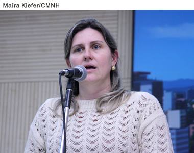 Patrícia Beck indica melhorias para escola Samuel Dietschi